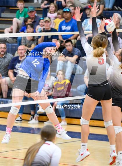 Thumbnail 2 in St. David vs Mogollon (AIA 1A State Finals) photogallery.