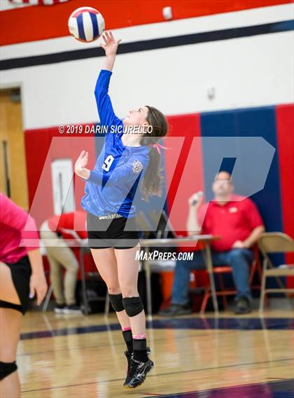 Thumbnail 2 in St. David vs Mogollon (AIA 1A State Finals) photogallery.