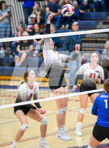 Thumbnail 1 in St. David vs Mogollon (AIA 1A State Finals) photogallery.
