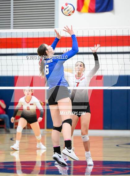 Thumbnail 3 in St. David vs Mogollon (AIA 1A State Finals) photogallery.