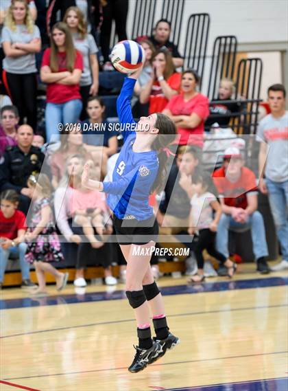 Thumbnail 2 in St. David vs Mogollon (AIA 1A State Finals) photogallery.