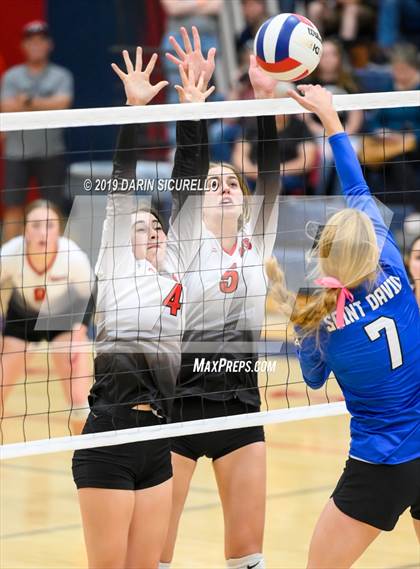 Thumbnail 3 in St. David vs Mogollon (AIA 1A State Finals) photogallery.