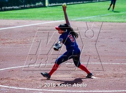 Thumbnail 2 in Maryvale vs Coronado (Apollo Cool Nites Tournament) photogallery.