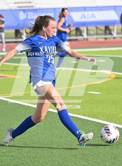 Thumbnail 1 in Xavier College Prep vs. Hamilton (AIA 6A Final) photogallery.