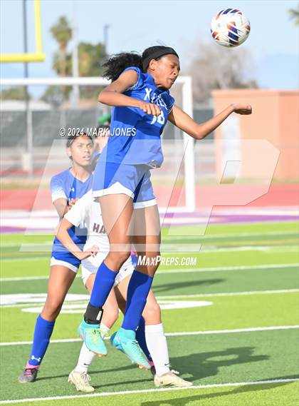 Thumbnail 2 in Xavier College Prep vs. Hamilton (AIA 6A Final) photogallery.
