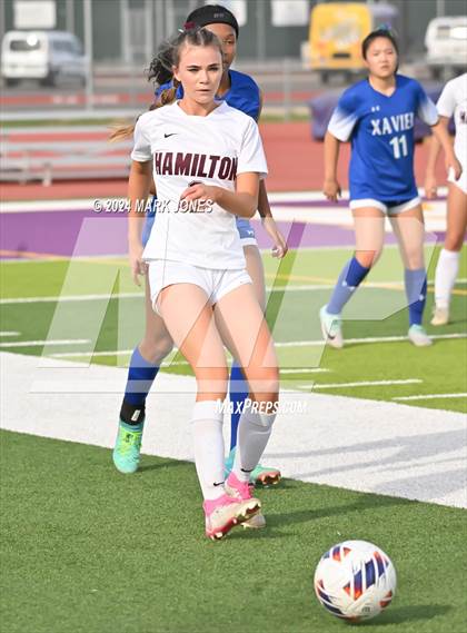 Thumbnail 3 in Xavier College Prep vs. Hamilton (AIA 6A Final) photogallery.