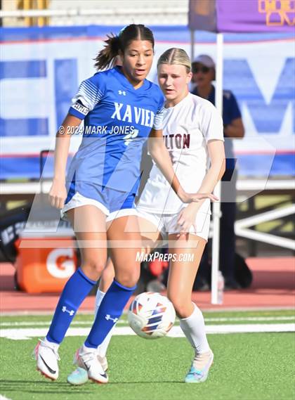 Thumbnail 2 in Xavier College Prep vs. Hamilton (AIA 6A Final) photogallery.