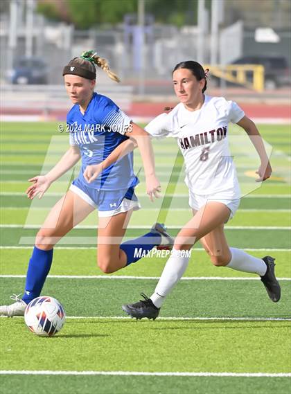 Thumbnail 3 in Xavier College Prep vs. Hamilton (AIA 6A Final) photogallery.
