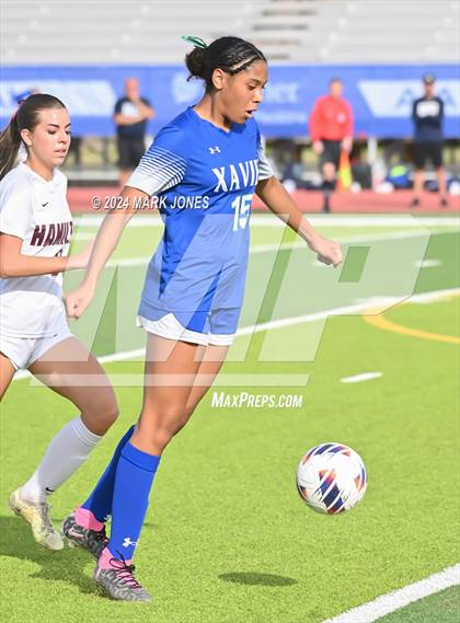 Thumbnail 2 in Xavier College Prep vs. Hamilton (AIA 6A Final) photogallery.