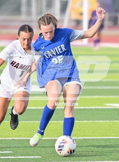 Thumbnail 2 in Xavier College Prep vs. Hamilton (AIA 6A Final) photogallery.