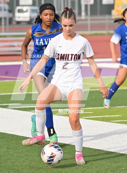 Thumbnail 1 in Xavier College Prep vs. Hamilton (AIA 6A Final) photogallery.