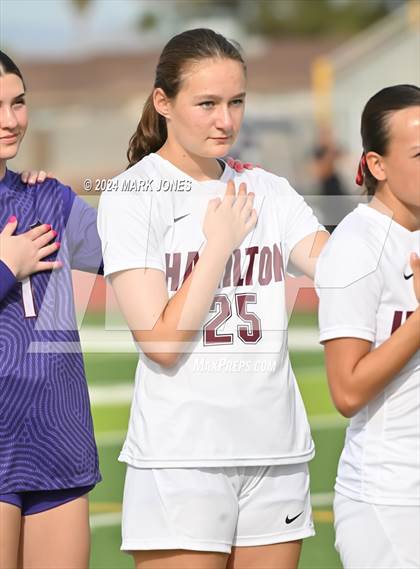 Thumbnail 2 in Xavier College Prep vs. Hamilton (AIA 6A Final) photogallery.