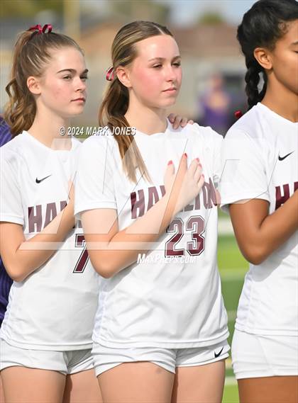Thumbnail 3 in Xavier College Prep vs. Hamilton (AIA 6A Final) photogallery.