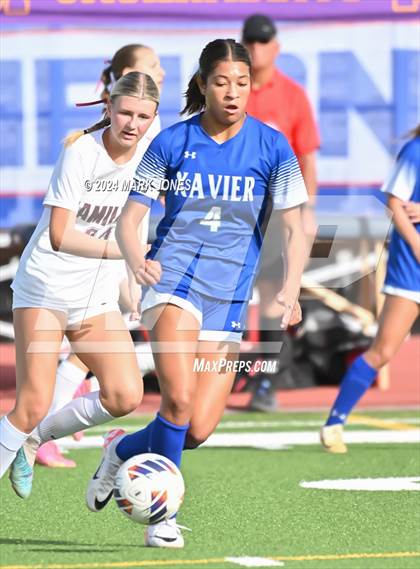 Thumbnail 1 in Xavier College Prep vs. Hamilton (AIA 6A Final) photogallery.
