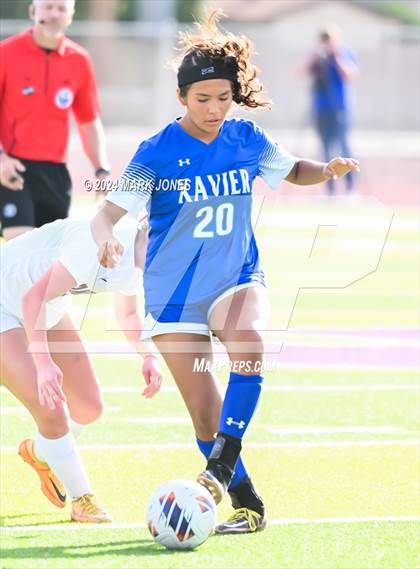 Thumbnail 2 in Xavier College Prep vs. Hamilton (AIA 6A Final) photogallery.