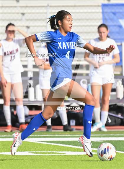 Thumbnail 3 in Xavier College Prep vs. Hamilton (AIA 6A Final) photogallery.