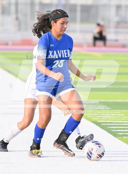 Thumbnail 2 in Xavier College Prep vs. Hamilton (AIA 6A Final) photogallery.