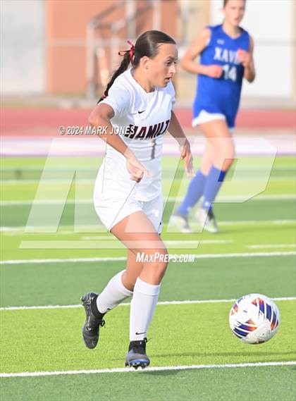 Thumbnail 1 in Xavier College Prep vs. Hamilton (AIA 6A Final) photogallery.