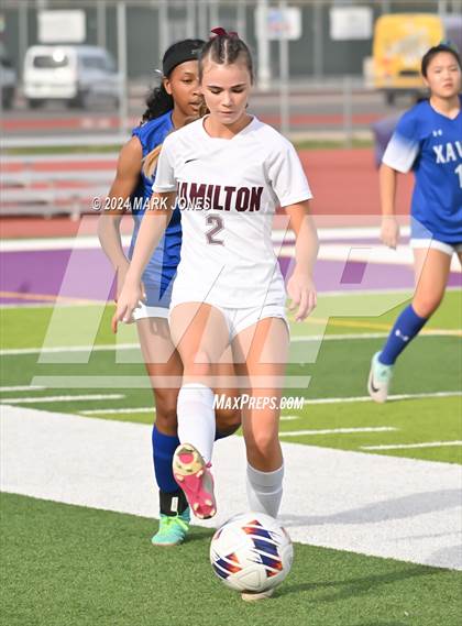 Thumbnail 2 in Xavier College Prep vs. Hamilton (AIA 6A Final) photogallery.