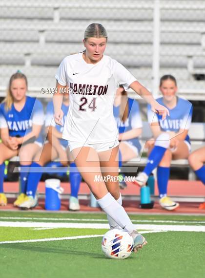 Thumbnail 1 in Xavier College Prep vs. Hamilton (AIA 6A Final) photogallery.