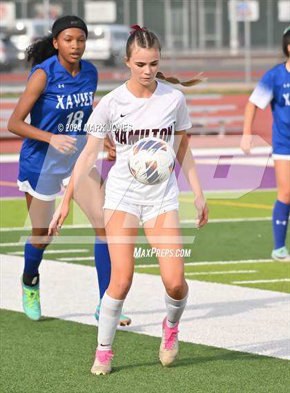 Thumbnail 1 in Xavier College Prep vs. Hamilton (AIA 6A Final) photogallery.