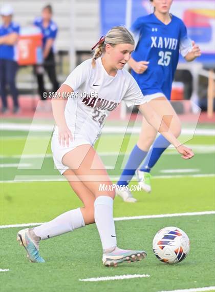 Thumbnail 2 in Xavier College Prep vs. Hamilton (AIA 6A Final) photogallery.