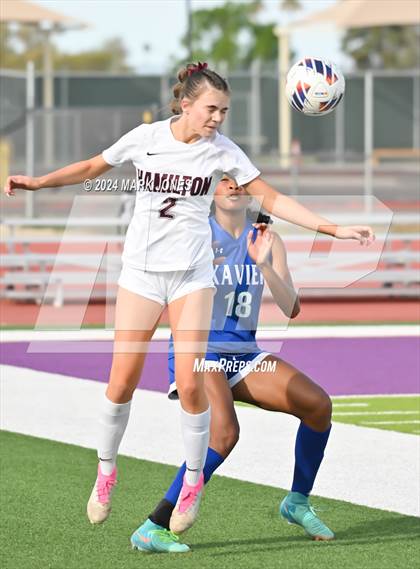 Thumbnail 2 in Xavier College Prep vs. Hamilton (AIA 6A Final) photogallery.