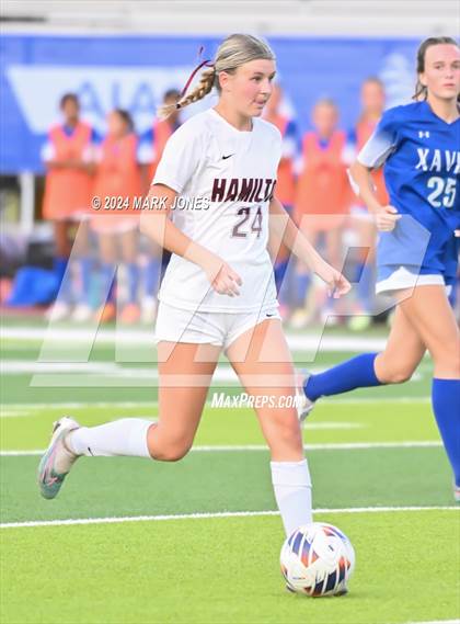 Thumbnail 3 in Xavier College Prep vs. Hamilton (AIA 6A Final) photogallery.