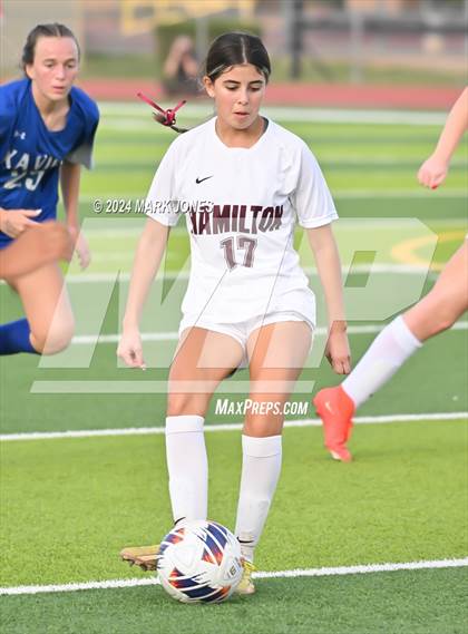 Thumbnail 3 in Xavier College Prep vs. Hamilton (AIA 6A Final) photogallery.