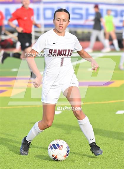 Thumbnail 1 in Xavier College Prep vs. Hamilton (AIA 6A Final) photogallery.