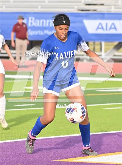 Thumbnail 2 in Xavier College Prep vs. Hamilton (AIA 6A Final) photogallery.