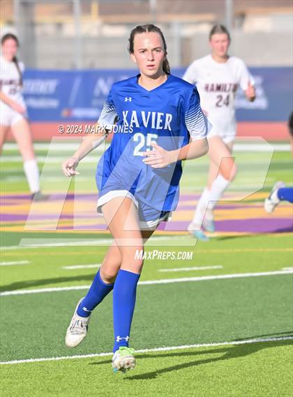 Thumbnail 3 in Xavier College Prep vs. Hamilton (AIA 6A Final) photogallery.