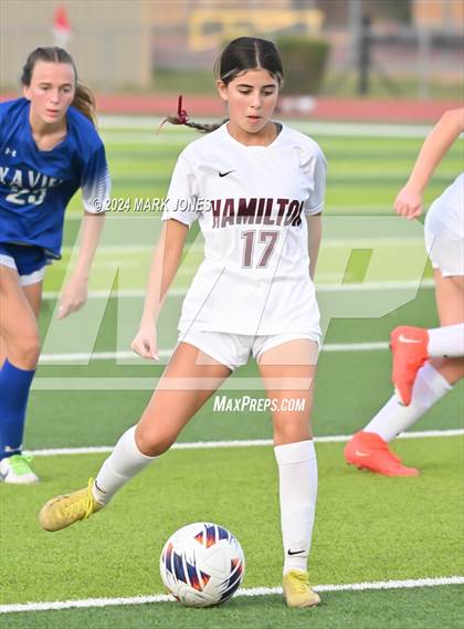 Thumbnail 2 in Xavier College Prep vs. Hamilton (AIA 6A Final) photogallery.
