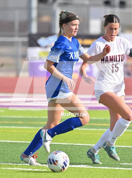 Thumbnail 2 in Xavier College Prep vs. Hamilton (AIA 6A Final) photogallery.