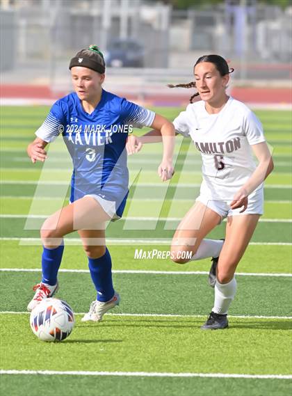Thumbnail 1 in Xavier College Prep vs. Hamilton (AIA 6A Final) photogallery.