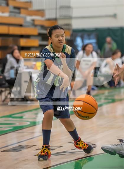 Thumbnail 3 in Del Norte vs. Mater Dei Catholic (MLK Showcase) photogallery.