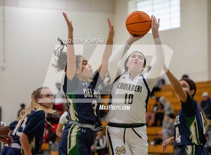 Thumbnail 3 in Del Norte vs. Mater Dei Catholic (MLK Showcase) photogallery.
