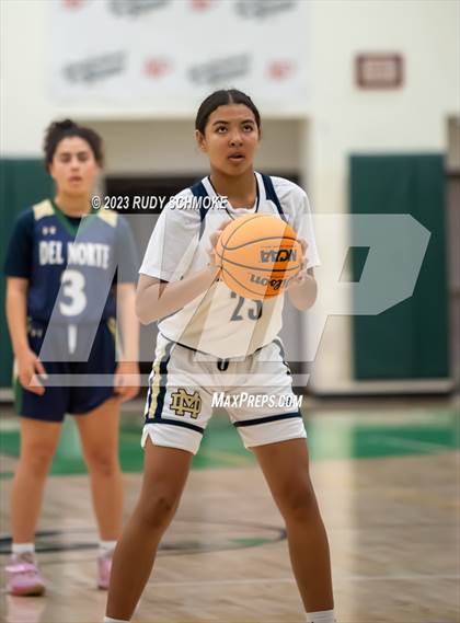 Thumbnail 2 in Del Norte vs. Mater Dei Catholic (MLK Showcase) photogallery.