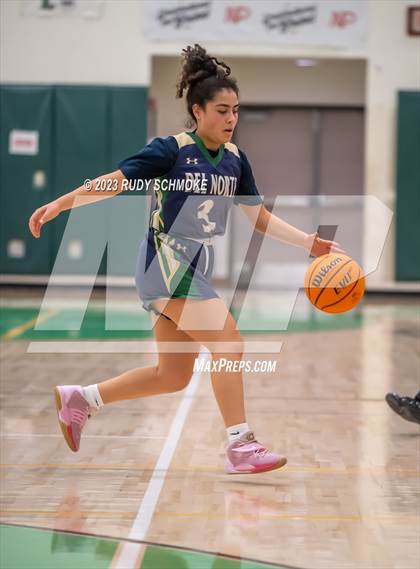 Thumbnail 2 in Del Norte vs. Mater Dei Catholic (MLK Showcase) photogallery.