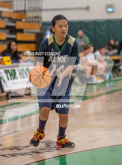 Thumbnail 3 in Del Norte vs. Mater Dei Catholic (MLK Showcase) photogallery.