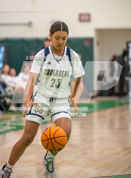 Thumbnail 2 in Del Norte vs. Mater Dei Catholic (MLK Showcase) photogallery.