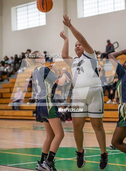 Thumbnail 2 in Del Norte vs. Mater Dei Catholic (MLK Showcase) photogallery.