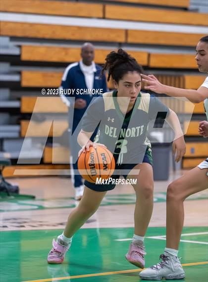 Thumbnail 2 in Del Norte vs. Mater Dei Catholic (MLK Showcase) photogallery.