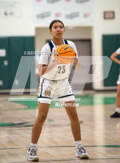 Thumbnail 1 in Del Norte vs. Mater Dei Catholic (MLK Showcase) photogallery.