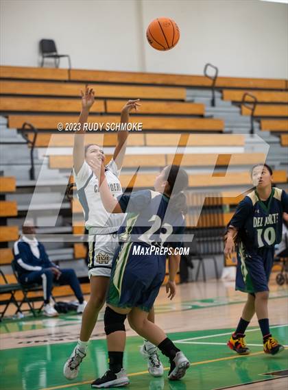 Thumbnail 2 in Del Norte vs. Mater Dei Catholic (MLK Showcase) photogallery.