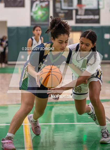 Thumbnail 1 in Del Norte vs. Mater Dei Catholic (MLK Showcase) photogallery.