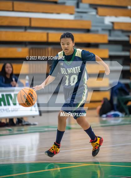 Thumbnail 2 in Del Norte vs. Mater Dei Catholic (MLK Showcase) photogallery.