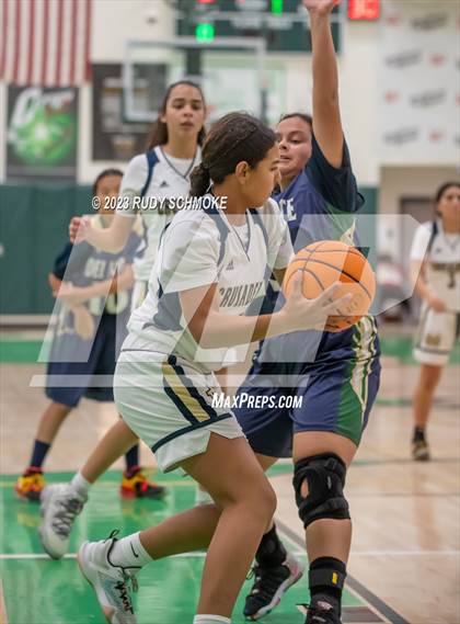 Thumbnail 1 in Del Norte vs. Mater Dei Catholic (MLK Showcase) photogallery.