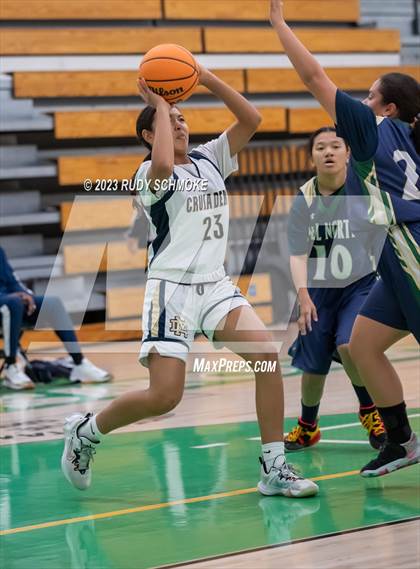 Thumbnail 1 in Del Norte vs. Mater Dei Catholic (MLK Showcase) photogallery.