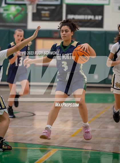 Thumbnail 1 in Del Norte vs. Mater Dei Catholic (MLK Showcase) photogallery.